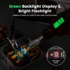imageKAIWEETS 08V100V DC Smart Automotive Test Light Buzzer Circuit Tester with Sharp Probe Bidirectional Voltage Tester with Flashlight Electric Test Pen for Car Battery Polarity Continuity Fuses