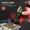 imageKAIWEETS 08V100V DC Smart Automotive Test Light Buzzer Circuit Tester with Sharp Probe Bidirectional Voltage Tester with Flashlight Electric Test Pen for Car Battery Polarity Continuity Fuses