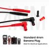 imageKAIWEETS 23PCS Multimeter Test Leads Kit with Replaceable Precision Probes Set and Alligator Clips Test Probes Test Hook Flexible Wires Professional Kit General Use for Digital Electrical Testing