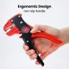 imageKAIWEETS Automatic Wire Stripper and Cutter 2 in 1 Wire Stripper Tool Adjustable 1024 AWG Electrical Cable Wire Stripping Tool for Electronic and Automotive Repair