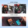 imageKAIWEETS Digital Multimeter TRMS 6000 Counts Voltmeter AutoRanging Fast Accurately Measures Voltage Current Amp Resistance Diodes Continuity DutyCycle Capacitance Temperature for Automotive20000 counts