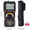 imageKAIWEETS Digital Multimeter TRMS 6000 Counts Voltmeter AutoRanging Fast Accurately Measures Voltage Current Amp Resistance Diodes Continuity DutyCycle Capacitance Temperature for Automotive6000 counts