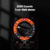 imageKAIWEETS Digital Multimeter with Case DC AC Voltmeter Ohm Volt Amp Test Meter and Continuity Test Diode Voltage Tester for Household Outlet Automotive Battery Test AntiBurn with Double FusesKM100