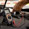 imageKAIWEETS Digital Multimeter with Case DC AC Voltmeter Ohm Volt Amp Test Meter and Continuity Test Diode Voltage Tester for Household Outlet Automotive Battery Test AntiBurn with Double FusesKM100