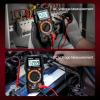 imageKAIWEETS Digital Multimeter with Case DC AC Voltmeter Ohm Volt Amp Test Meter and Continuity Test Diode Voltage Tester for Household Outlet Automotive Battery Test AntiBurn with Double FusesKM100S