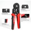 imageKAIWEETS Ferrule Crimping Tool Kit AWG 237 Selfadjustable Wire Ferrule Crimper Plier Set with 1200pcs Wire Terminals Crimping Connectors Wire Ends Ferrules