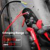 imageKAIWEETS Ferrule Crimping Tool Kit AWG 237 Selfadjustable Wire Ferrule Crimper Plier Set with 1200pcs Wire Terminals Crimping Connectors Wire Ends Ferrules