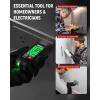 imageKAIWEETS GFCI Outlet Tester with LCD Display 3Prong Receptacle Wiring Detector Voltage Socket Checker Auto Hold Electrical Diagnostic Tool for 120V AC Home Outlets