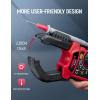 imageKAIWEETS HT206D Digital Clamp Meter TRMS 6000 Counts Multimeter Voltage Tester Autoranging Measures Current Voltage Temperature Capacitance Resistance Diodes Continuity DutyCycle ACDC Current4000 Counts