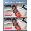 imageKAIWEETS HT206D Digital Clamp Meter TRMS 6000 Counts Multimeter Voltage Tester Autoranging Measures Current Voltage Temperature Capacitance Resistance Diodes Continuity DutyCycle ACDC Current4000 Counts