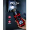 imageKAIWEETS HT206D Digital Clamp Meter TRMS 6000 Counts Multimeter Voltage Tester Autoranging Measures Current Voltage Temperature Capacitance Resistance Diodes Continuity DutyCycle ACDC Current4000 Counts