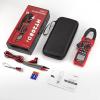 imageKAIWEETS HT208D Inrush Clamp Meter 1000A True RMS ACDC Current Amp Meter VFD LOZ Mode 6000 Counts Measures Current Voltage Temperature Capacitance Resistance Diodes Continuity DutyCycleHT208D