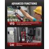 imageKAIWEETS HT208D Inrush Clamp Meter 1000A True RMS ACDC Current Amp Meter VFD LOZ Mode 6000 Counts Measures Current Voltage Temperature Capacitance Resistance Diodes Continuity DutyCycleHT208F