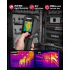 imageKAIWEETS KTI200 Thermal Camera 240x240 High IR Resolution Thermal Imaging Camera with Laser Pointer 4F to 1022F Infrared Imager 25Hz Refresh Rate 15 Color Palettes 8H Run Time 50FOV IP54