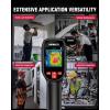 imageKAIWEETS KTI200 Thermal Camera 240x240 High IR Resolution Thermal Imaging Camera with Laser Pointer 4F to 1022F Infrared Imager 25Hz Refresh Rate 15 Color Palettes 8H Run Time 50FOV IP54