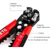 imageKAIWEETS Self Adjusting Wire Stripper  3 in 1 Heavy Duty Automatic Wire Stripping Tool  1024 AWG Wire Cutter for Electrical Cable Cutting Crimping ToolKWS302