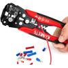 imageKAIWEETS Self Adjusting Wire Stripper  3 in 1 Heavy Duty Automatic Wire Stripping Tool  1024 AWG Wire Cutter for Electrical Cable Cutting Crimping ToolKWS302