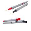 imageKAIWEETS Silicone Multimeter Test Leads with GoldPlated Probes 48 inch Long CAT III 1000V CAT IV 600V 20A Compatible with Volt Clamp Meter Electrical Testing Tools