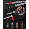 imageKAIWEETS Silicone Multimeter Test Leads with GoldPlated Probes 48 inch Long CAT III 1000V CAT IV 600V 20A Compatible with Volt Clamp Meter Electrical Testing Tools