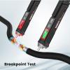 imageKAIWEETS Voltage TesterNonContact Voltage Tester with Signal Percentage Dual Range AC 12V70V1000V LiveNull Wire Tester Electrical Tester with LCD Display Buzzer Alarm Wire Breakpoint FinderBlack