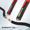 imageKAIWEETS Voltage TesterNonContact Voltage Tester with Signal Percentage Dual Range AC 12V70V1000V LiveNull Wire Tester Electrical Tester with LCD Display Buzzer Alarm Wire Breakpoint FinderRed