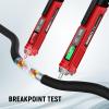 imageKAIWEETS Voltage TesterNonContact Voltage Tester with Signal Percentage Dual Range AC 12V70V1000V LiveNull Wire Tester Electrical Tester with LCD Display Buzzer Alarm Wire Breakpoint FinderFull Red