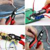 imageKAIWEETS Wire Cutters 6Inch Flush Pliers with Supplementary Stripping Cutting Pliers Handy and Slim Diagonal Cutters Sharp SnipKws102
