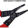 imageKAIWEETS Wire Stripper 1022 AWG Wire Splicer Cable Stripper Multipurpose Wire Stripping Tool Electrical Wire Pliers with Screw Cutter