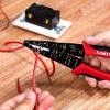 imageKAIWEETS Wire Stripper 1022 AWG Wire Splicer Cable Stripper Multipurpose Wire Stripping Tool Electrical Wire Pliers with Screw Cutter