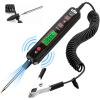 imageKAIWEETS 08V100V DC Smart Automotive Test Light Buzzer Circuit Tester with Sharp Probe Bidirectional Voltage Tester with Flashlight Electric Test Pen for Car Battery Polarity Continuity Fuses