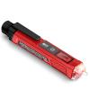 imageKAIWEETS Voltage TesterNonContact Voltage Tester with Signal Percentage Dual Range AC 12V70V1000V LiveNull Wire Tester Electrical Tester with LCD Display Buzzer Alarm Wire Breakpoint FinderFull Red