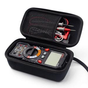 imageKAIWEETS HT118AHT118E Multimeter Case Protective Hard Storage Bag Replacement with Mesh Pocket for Digital Multi Meter TRMS 600020000 Counts Volt Meter Auto Ranging Case Only No Multimeter