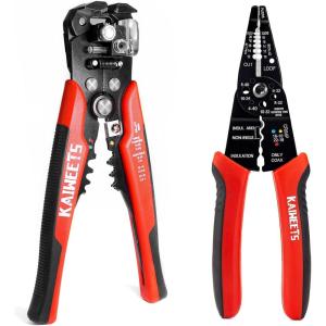 imageKAIWEETS Wire Stripper Brothers Self Adjusting Wire stripping tool paired with 5 in 1 multifunction wire strippers