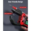 imageKAIWEETS Smart Digital Clamp Meter 2025 New AI Auto Ranging Multimeter with DShaped Jaw NCV Inrush Automatic Measure AC DC VoltageCurrent Continuity Temperature Resistance Capacitance Diode
