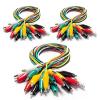 imageKAIWEETS 30PCS Alligator Clips with Wires Test Leads Set Soldered Current Probe Wires for Circuit ConnectionElectrical Testing Suitable for ExperimentsFlukeAstroAIEtekcityCrenova 30 PCS
