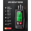 imageKAIWEETS Electrical Test Kit NonContact Voltage Tester with Signal Percentage GFCI Outlet Tester with LCD Display Wiring Fault Checker Outlet Tester Kit for Electrician DIY