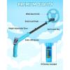 imageKAIWEETS Metal Detector for Kids with Animated Color LCD Lightweight Adjustable Stem Treasure Hunt Birthday Gift Complete Kit with Backpack 2 Bonus Coins 9V Battery Shovel Rake