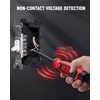 image:imageKAIWEETS 2in1 Voltage Tester Screwdriver 3500V AC Contact Voltage Measurement amp NonContact Detector Pen Slotted Head LCD Display Live Wire Finder Continuity Test for Outlet amp Circuit KTS02Slotted
