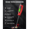 image:imageKAIWEETS 2in1 Voltage Tester Screwdriver 3500V AC Contact Voltage Measurement amp NonContact Detector Pen Slotted Head LCD Display Live Wire Finder Continuity Test for Outlet amp Circuit KTS02Slotted