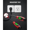 image:imageKAIWEETS 2in1 Voltage Tester Screwdriver 3500V AC Contact Voltage Measurement amp NonContact Detector Pen Slotted Head LCD Display Live Wire Finder Continuity Test for Outlet amp Circuit KTS02Phillips