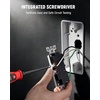 image:imageKAIWEETS 2in1 Voltage Tester Screwdriver 3500V AC Contact Voltage Measurement amp NonContact Detector Pen Slotted Head LCD Display Live Wire Finder Continuity Test for Outlet amp Circuit KTS02Slotted