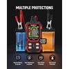 image:imageKAIWEETS Car Battery Tester 12V24V Automotive Battery Diagnostic Tool 502000 CCA Load Capacity Digital Battery Analyzer amp Voltage Meter for Cars Trucks Motorcycles SUVs Boats amp Marine Use