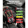 image:imageKAIWEETS Car Battery Tester 12V24V Automotive Battery Diagnostic Tool 502000 CCA Load Capacity Digital Battery Analyzer amp Voltage Meter for Cars Trucks Motorcycles SUVs Boats amp Marine Use