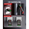 image:imageKAIWEETS Circuit Breaker Finder Tool Kit GFCI Outlet Tester with DualSided LED Indicators Electrical Circuit Tracer Tool with Flashlight Includes Carrying Case and Adapters KT302P