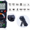 image:imageKAIWEETS Digital Multimeter TRMS 6000 Counts Ohmmeter with 5PCS Alligator Clips Electrical Test Leads Set Multimeter Measures Voltage Current Amp Resistance Diodes Continuity DutyCycle Capacitance T
