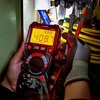 image:imageKAIWEETS Digital Multimeter TRMS 6000 Counts Ohmmeter with 5PCS Alligator Clips Electrical Test Leads Set Multimeter Measures Voltage Current Amp Resistance Diodes Continuity DutyCycle Capacitance T