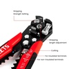 image:imageKAIWEETS Digital Multimeter with Case DC AC Voltmeter Ohm Volt Amp Test Meter and Continuity Test Diode Voltage Tester  Wire Stripper  3 in 1 Automatic Self Adjusting Wire Stripping Tool