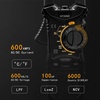 image:imageKAIWEETS HT206D Digital Clamp Meter TRMS 6000 Counts KET01 Soft Silicone Electrician Test Leads Kit