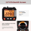 image:imageKAIWEETS Smart Digital Clamp Meter with DShaped Jaws amp Digital Multimeter TRMS 6000 Counts Voltmeter