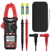 image:imageKAIWEETS Digital Clamp Meter Portable Size 2000 Counts Measures High AC Current 400A 600V ACDC Voltage Resistance Continuity Diode Auto Ranging Multimter Voltage Tester KC400Black